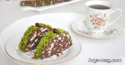 طرز تهیه کیک موزاییکی با طعم و پخت عالی در منزل دستور پخت کیک ترکیه ای