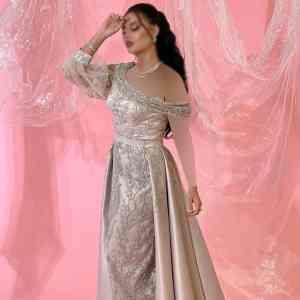 مدل لباس دکلته پرنسسی